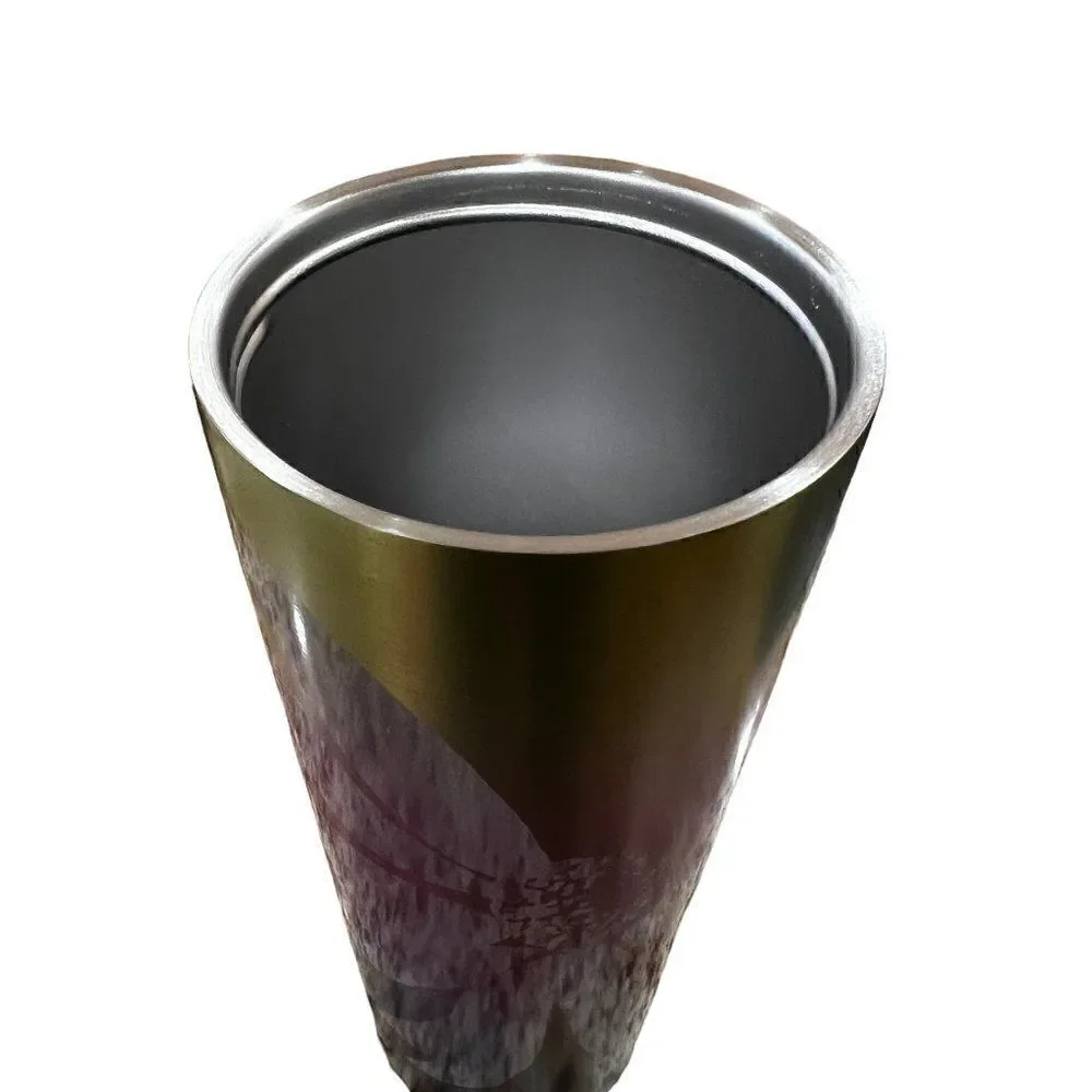 The Starbucks Tri-Layer Floral Stainless Steel Flower Ombre Tumbler Cup